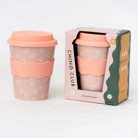 Chino Club Pink Daisy Adult Cup 12oz