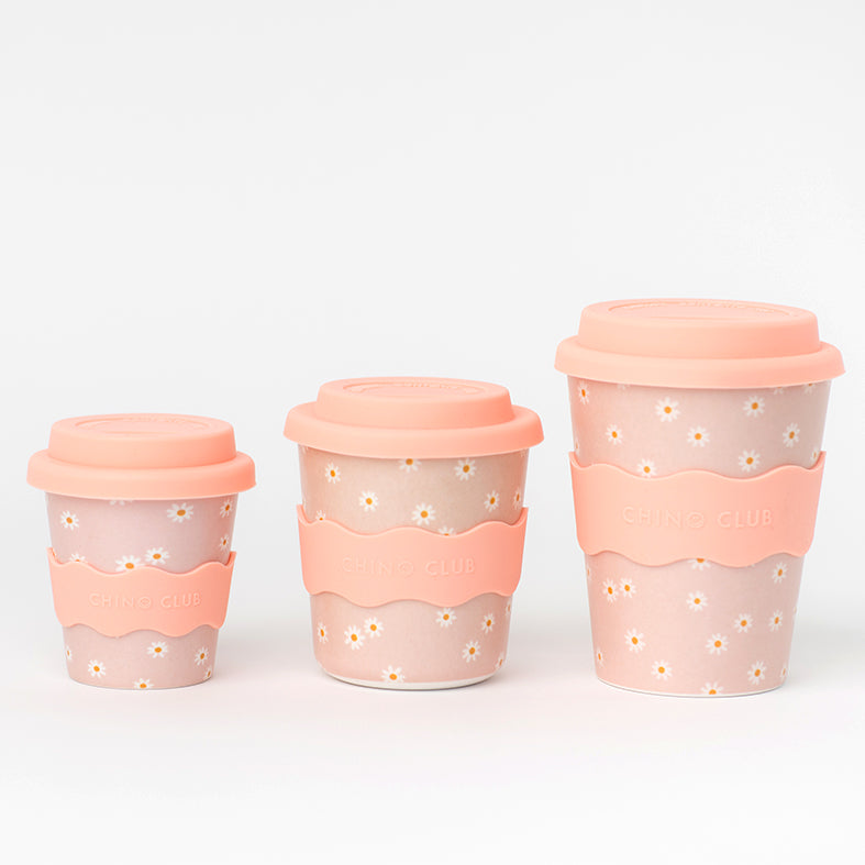 Chino Club Pink Daisy Adult Cup 12oz